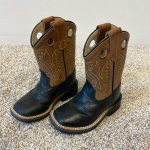 Old West Toddler cowboy boots- Size 5.5-D